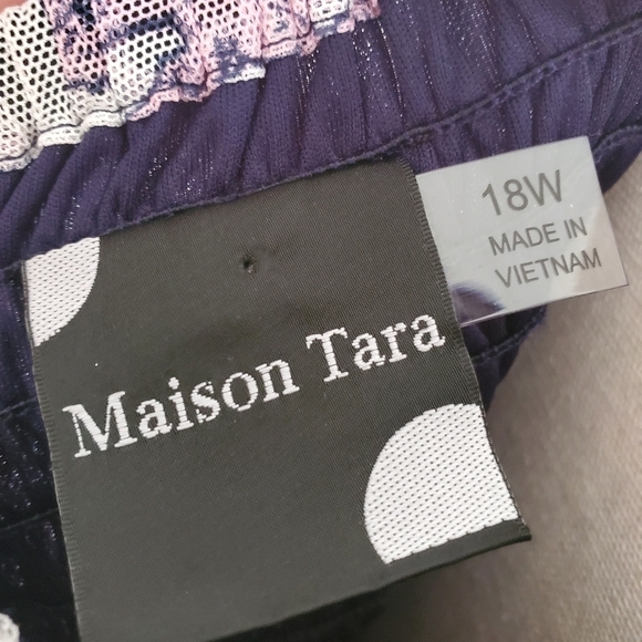 LAST CHANCE - Maison Tara Victoria Mesh Smocked Dress - Picture 9 of 10